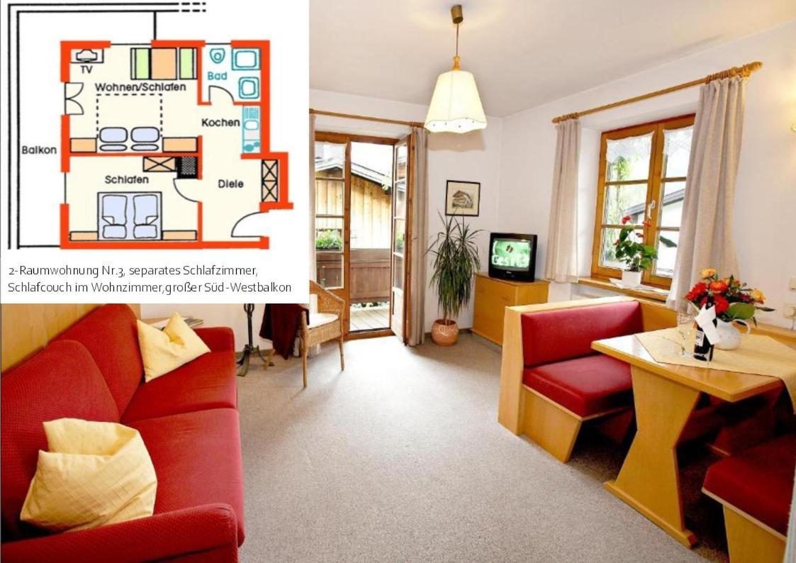 Gaestehaus Hanna Teifel Reit im Winkl Esterno foto