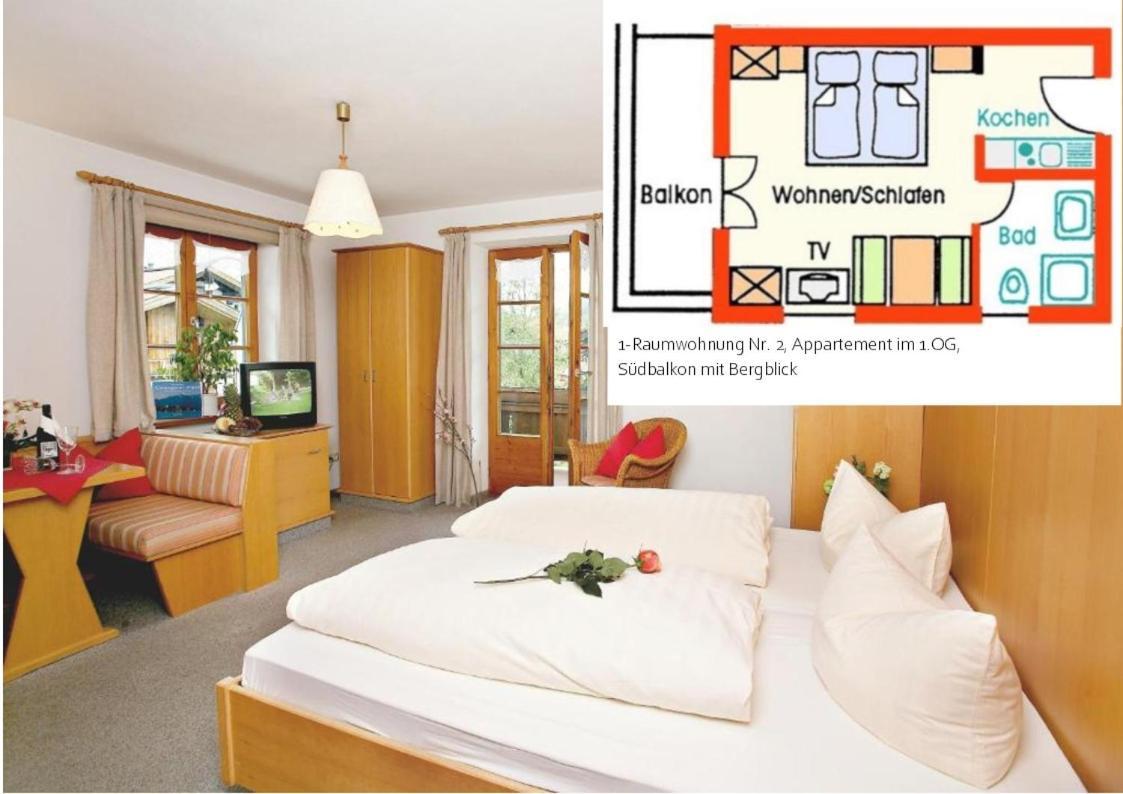 Gaestehaus Hanna Teifel Reit im Winkl Esterno foto